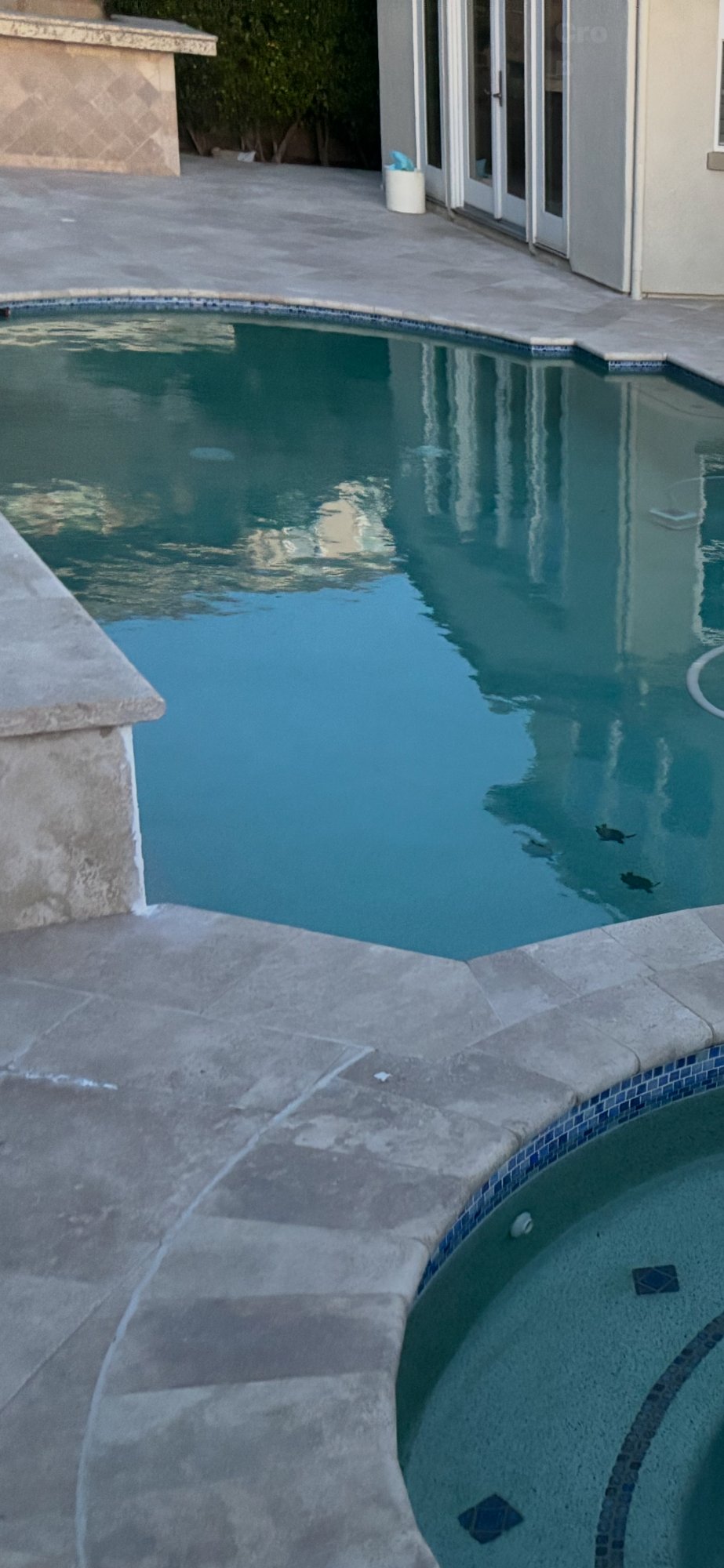 Pool and spa combination